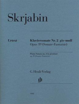 Piano Sonata no. 2 in g sharp minor Op. 19 