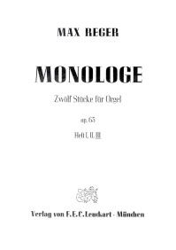 Monologe Heft III 
