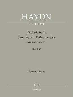 Farewell Symphony f sharp minor Hob. I:45 