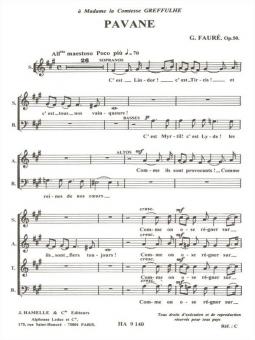 Pavane Op. 50 
