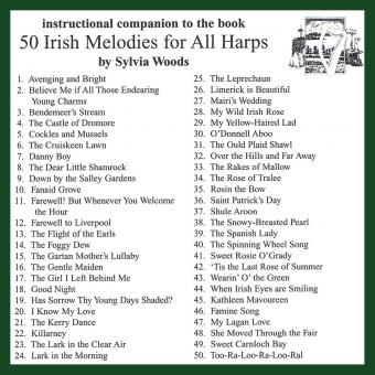 50 Irish Melodies for All Harps 