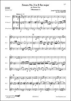 Sonata No. 2 in Bb Major Movement 1 