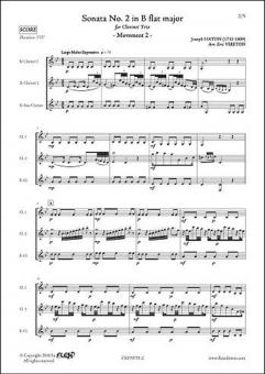 Sonata No. 2 in Bb Major Movement 2 