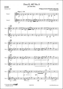 Duet K 487 No. 8 