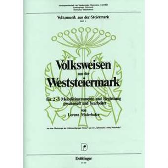 Volksweisen aus der Oststeiermark Heft 9 