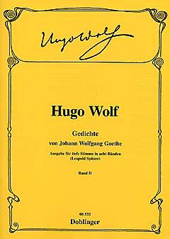 Gedichte von Johann Wolfgang von Goethe tief Heft 2 