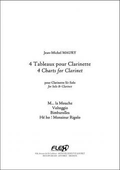4 Tableaux pour Clarinette Solo 