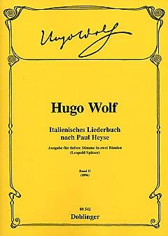 Italienisches Liederbuch nach Paul Heyse 2 