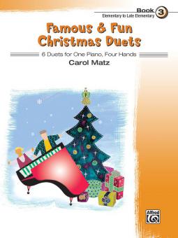 Famous & Fun Christmas Duets, Book 3 