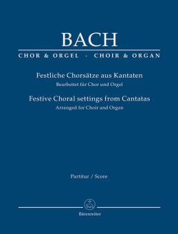 Festive Choral settings from Cantatas Standard
