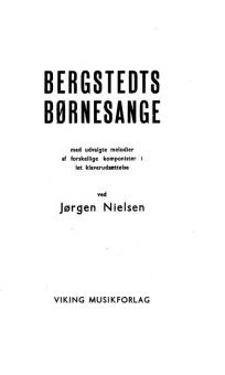 Bergstedts Bornesange 