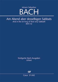 Am Abend aber desselbigen Sabbats Standard