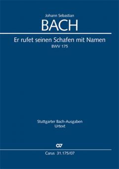 Er rufet seinen Schafen mit Namen 