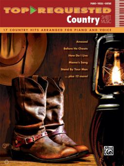 Top-Requested Country Sheet Music 
