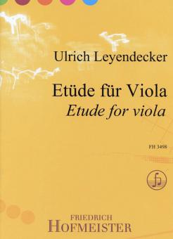 Etüde für Viola 