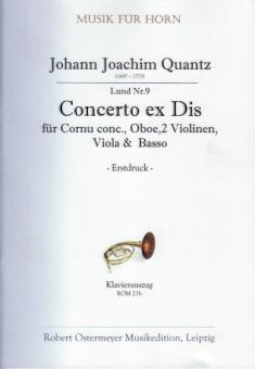 Concerto ex Dis für Cornu concertato, Oboe, 2 Violinen, Viola & Basso 