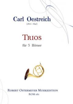 Trios für 3 Hörner E-Dur (Erstdruck) 