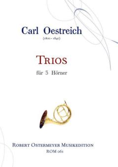 Trios für 3 Hörner E-Dur (Erstdruck) 