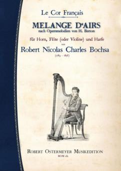 Melange d'Airs op. 38 (nach Opernmelodien von H. Berton) 