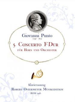 5. Konzert für Horn und Orchester F-Dur 
