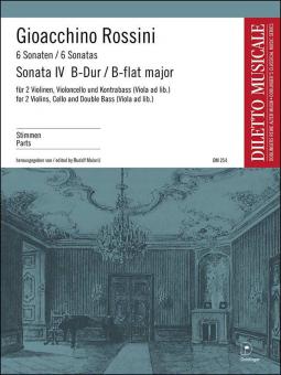 Sonata IV B-Dur aus Sechs Sonaten 