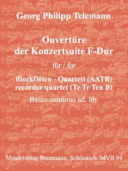 Overture to the Concert Suite in F major 