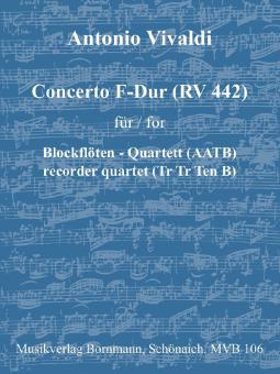 Concerto F Major RV 442 