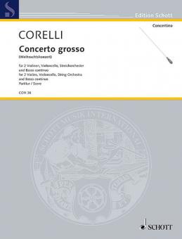 Concerto Grosso G Minor Op. 6/8 Standard