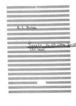 Sonate Op.117 