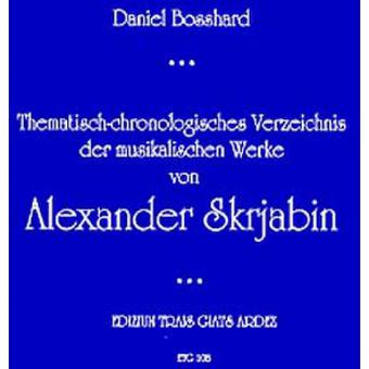 Thematisch-chronologisches Verzeichnis der musikalischen Werke 