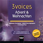 3 Voices - Advent und Weihnachten (Doppel-CD) 