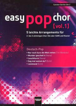 Easy Pop Chor 1: Deutsch Pop 