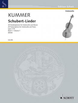 Schubert-Lieder Op. 117b Vol. 1 Standard