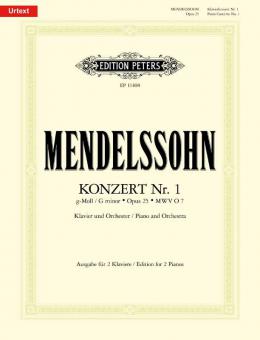 Piano Concerto No. 1 G minor Op. 25 