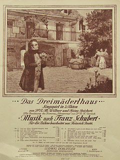 Lied aus Wien aus Das Dreimäderlhaus (tief) 