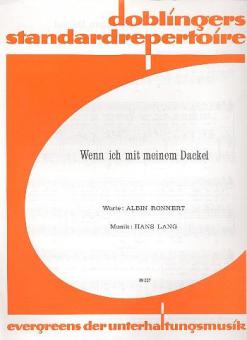 Wenn ich mit meinem Dackel Akk. bzw. Gitarrebegl. 
