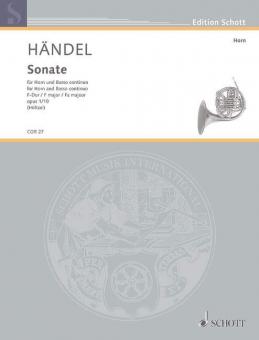 Sonata F Major Op. 1/10 Standard