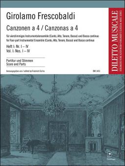 Canzonen a 4 Heft 1 