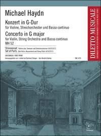 Konzert in G-Dur MH 52 