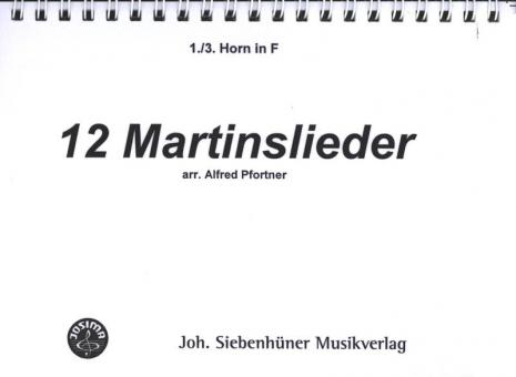 12 Martinslieder 
