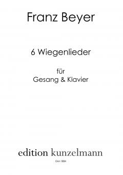 Sechs Wiegenlieder 