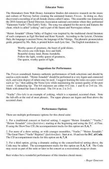Frozen (Choral Suite) Standard