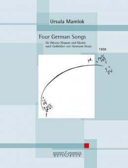 Four German Songs 