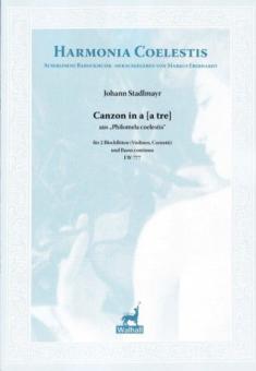Canzon in a (a tre) 
