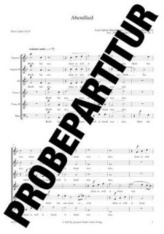 Abendlied Nr. 3 Standard