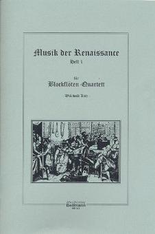 Renaissance-Musik für Blöckflötenquartett 