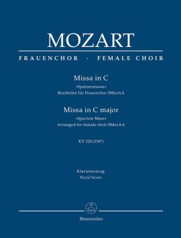 Missa in C major KV 220 (196b) Standard