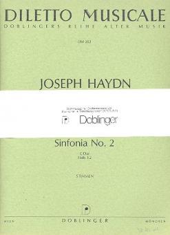 Sinfonia No. 2 C major Hob. I:2 