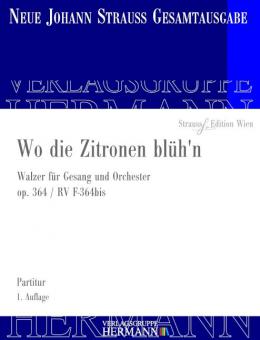 Wo die Zitronen blüh'n op. 364 RV F-364bis 