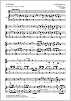 Halleluja KV 165, 3 